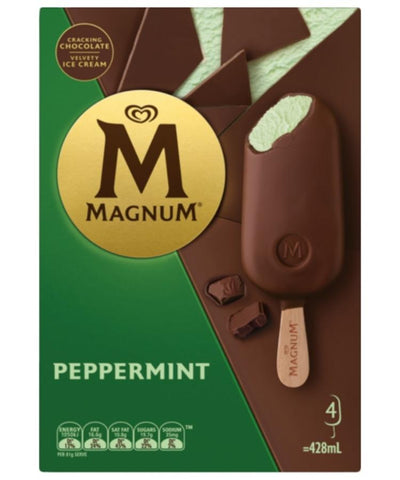 Magnum Ice Cream Peppermint 428ml 4's