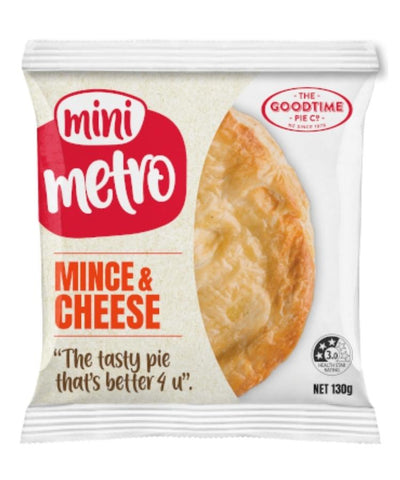 Metro Mince & Cheese Pie 130g