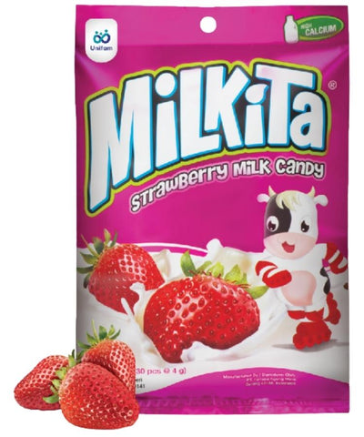 Milkita Candy Strawberry 30's 84g