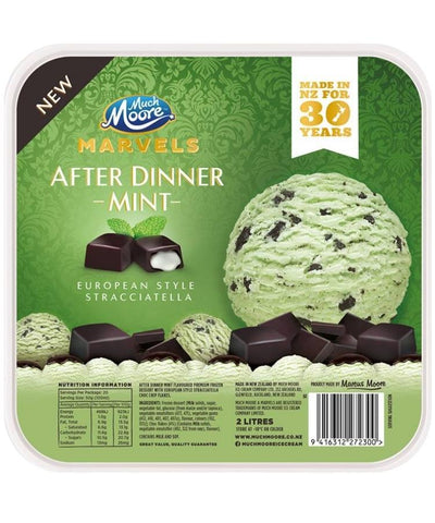 Much Moore Ice Cream Marvels After Dinner Mint 2L