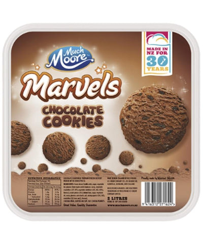 Much Moore Ice Cream Marvels Chocolate Cookies 2L