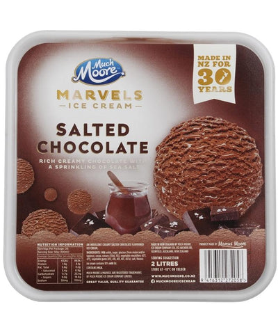 Much Moore Ice Cream Marvels Salted Chocolate 2L