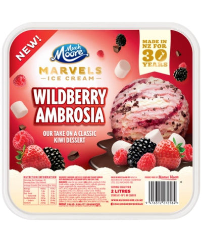 Much Moore Ice Cream Marvels Wildberry Ambrosia 2L