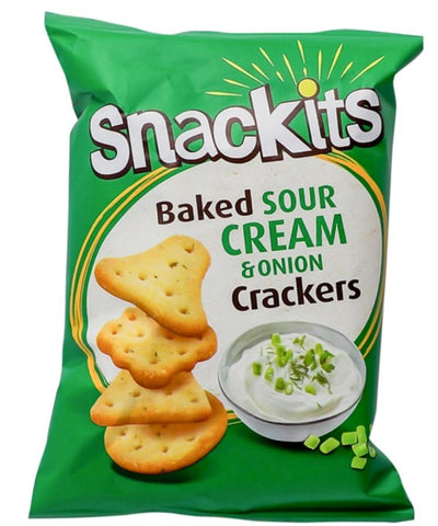 Nabil Snackits Baked Crackers Sour Cream & Onion 70g