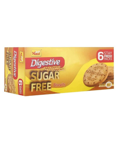 Nabil Sugar Free Digestive Biscuits 50g x 6