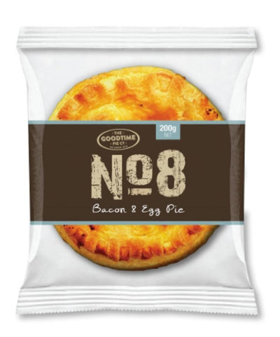 No. 8 Bacon & Egg Pie 200g