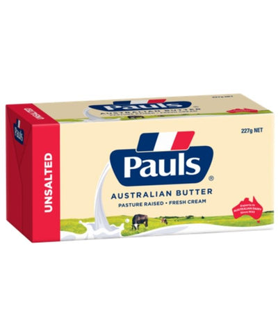Pauls Butter Unsalted 227g