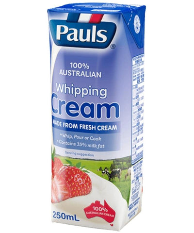 Pauls Whipping Cream 250ml