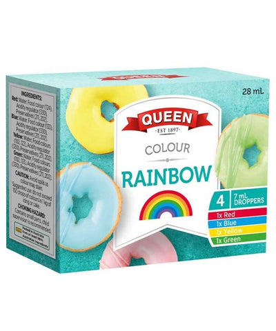 Queen Food Colour Rainbow 28ml