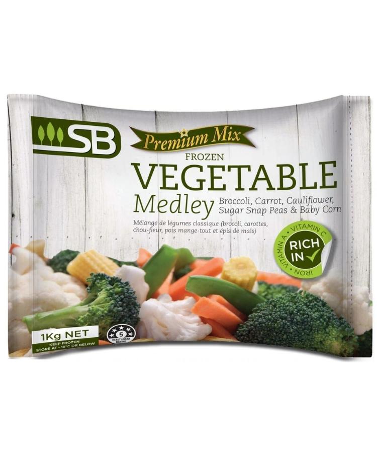 SB Premium Mix Vegetable Medley 1Kg