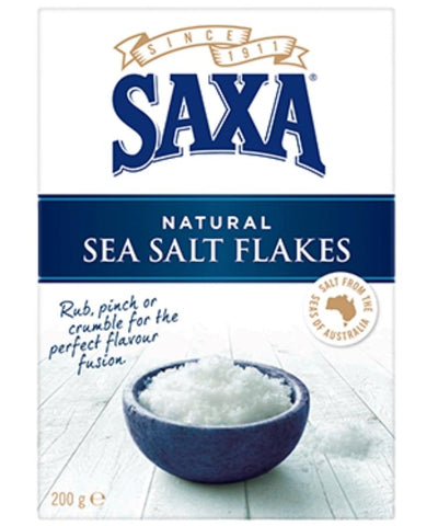Saxa Natural Sea Salt Flakes 200g