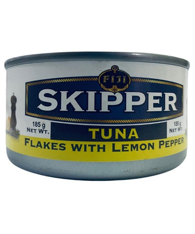 Skipper Tuna Flakes With Lemon Pepper 185g