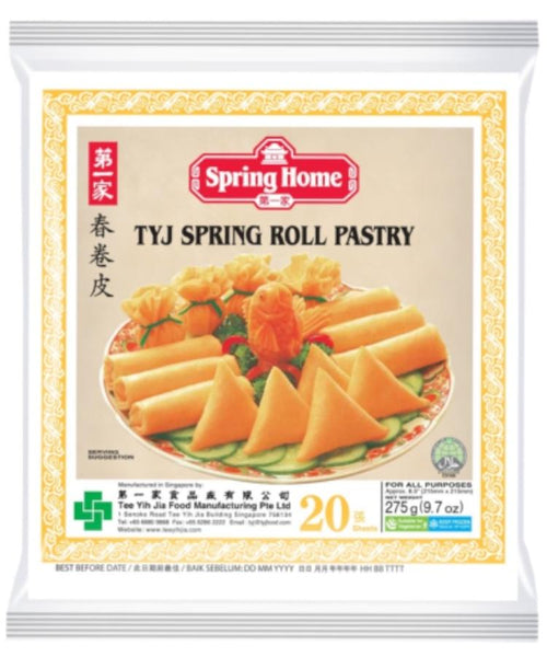 TYJ Spring Roll Pastry Sheet 20's 275g