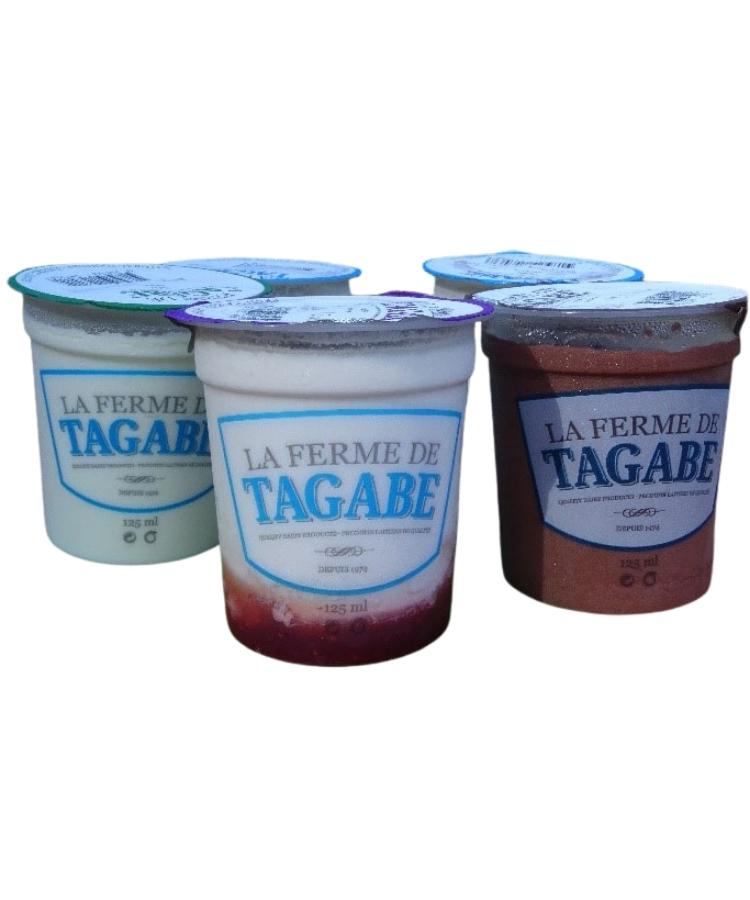 Tagabe Flavored Yogurt & Superflan 125ml
