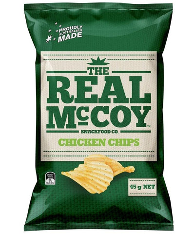 The Real McCoy Potato Chips Chicken 45g