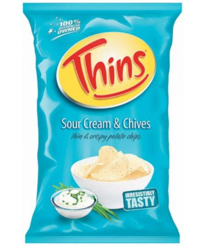 Thins Potato Chips Sour Cream & Chives 175g