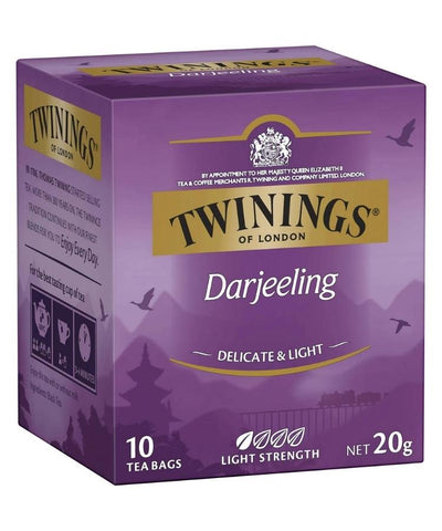 Twinings Darjeeling Tea 20g 10's