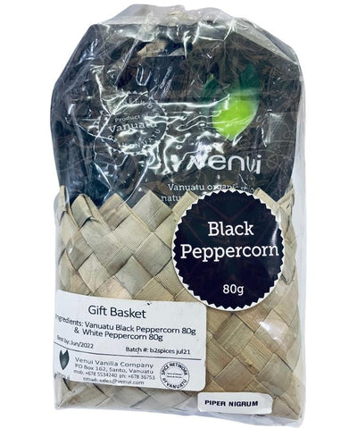 Venui Gift Basket Black & White Peppercorn 80g