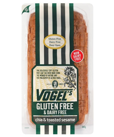 Vogel's Gluten & Dairy Free Chia & Toasted Sesame Loaf 580g