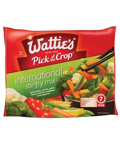 Watties International Stir Fry Mix Vegetables 750g