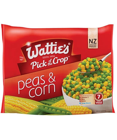 Watties Peas & Corn 750g