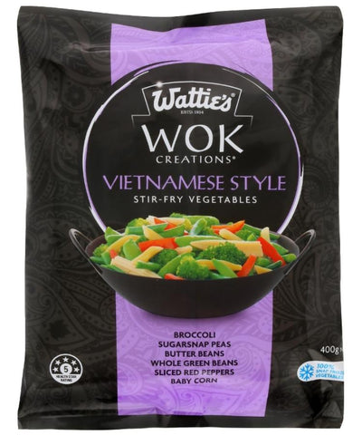 Watties Wok Creations Vietnamese Style Stir Fry Vegetables 400g