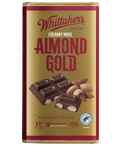 Whittakers Almond Gold 250g