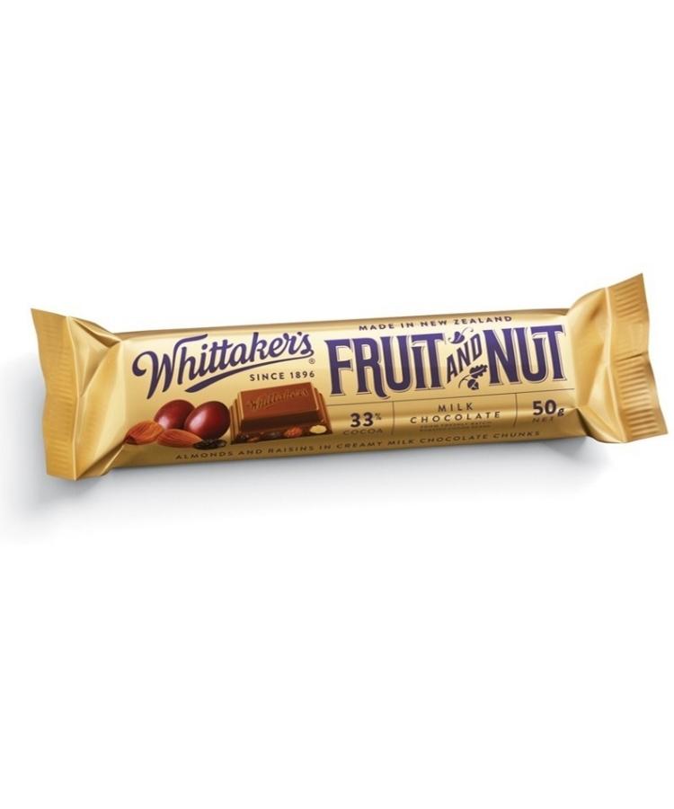 Whittakers Chunks Fruit & Nut 50g