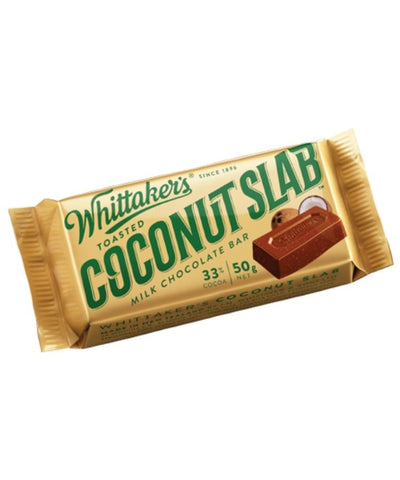 Whittakers Coconut Slab 50g