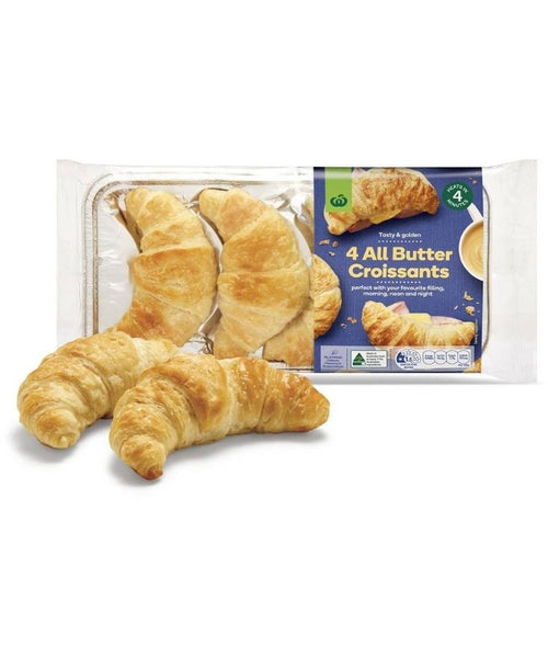 Woolworths 4 All Butter Croissants 4's