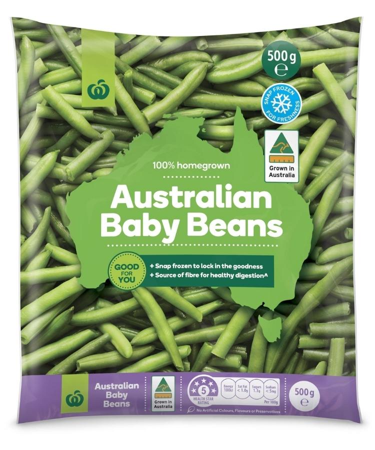Woolworths Australian Baby Beans 500g