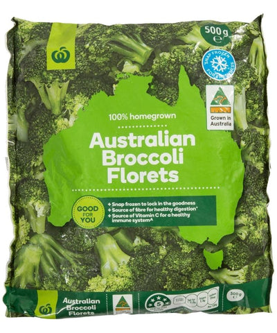 Woolworths Australian Broccoli Florets 500g