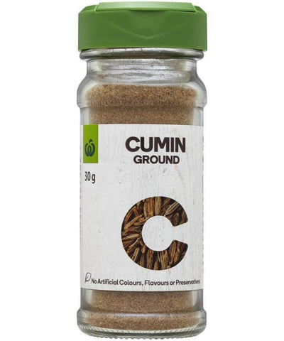 Woolworths Cumin Ground Spices 30g