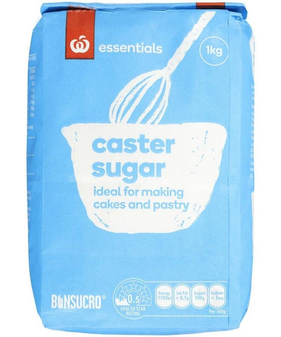 Woolworths Essentials Caster Sugar 1Kg