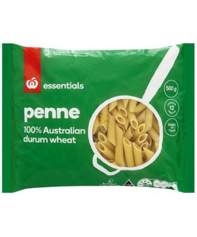 Woolworths Essentials Penne Pasta 500g