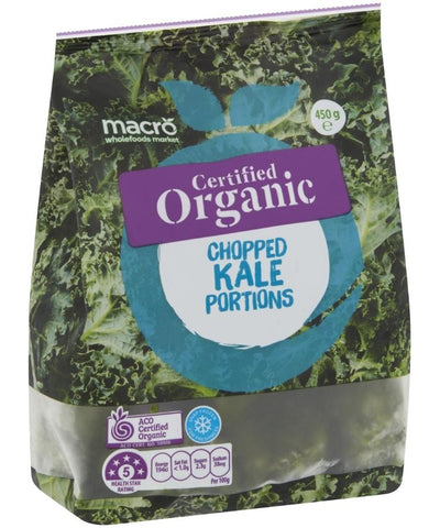 Woolworths Macro Chopped Kale Portions 450g