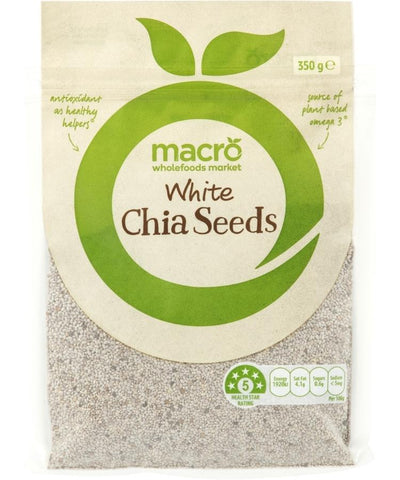 Woolworths Macro White Chia Seeds 350g