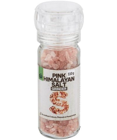 Woolworths Pink Himalayan Salt Grinder 110g