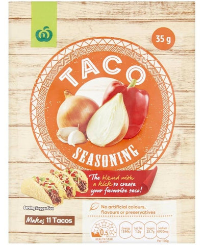 Woolworths Taco Seasoning 35g